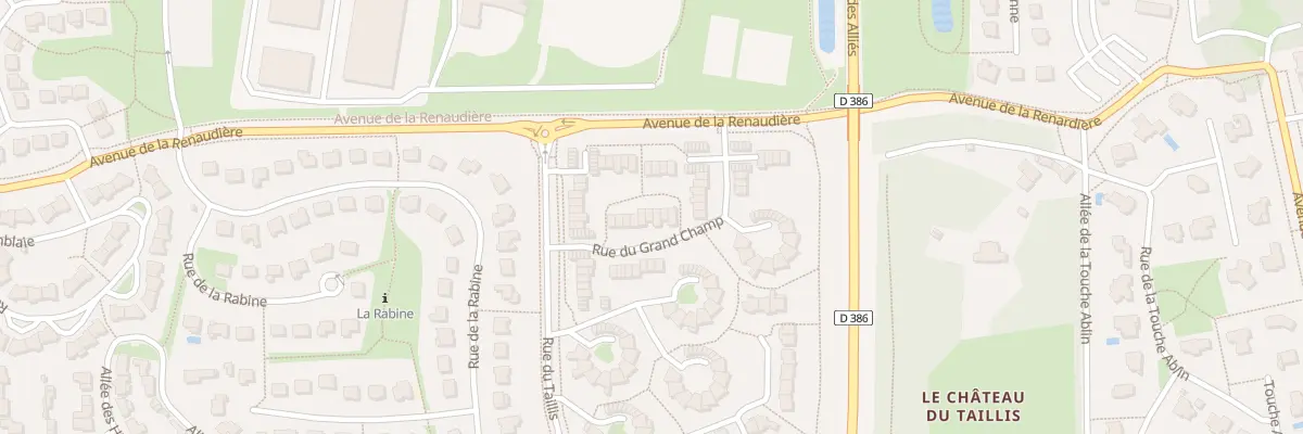 Plan du 11 Rue du Grand Champ à Cesson-Sévigné
