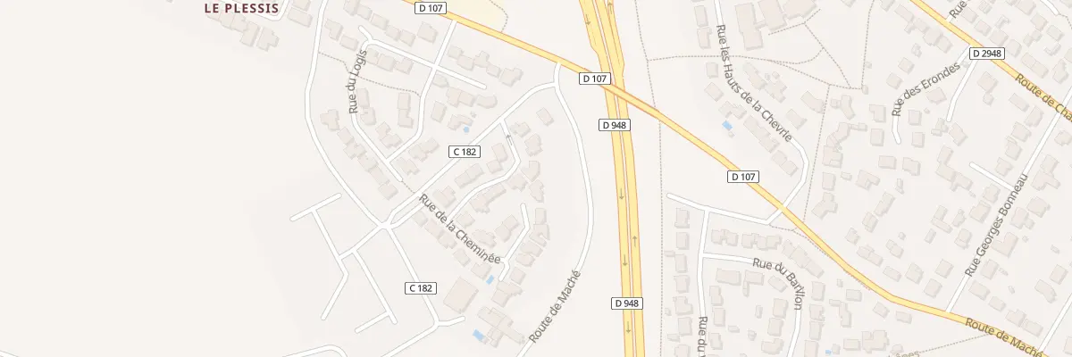 Plan du 10 Rue du pot de terre à Aizenay
