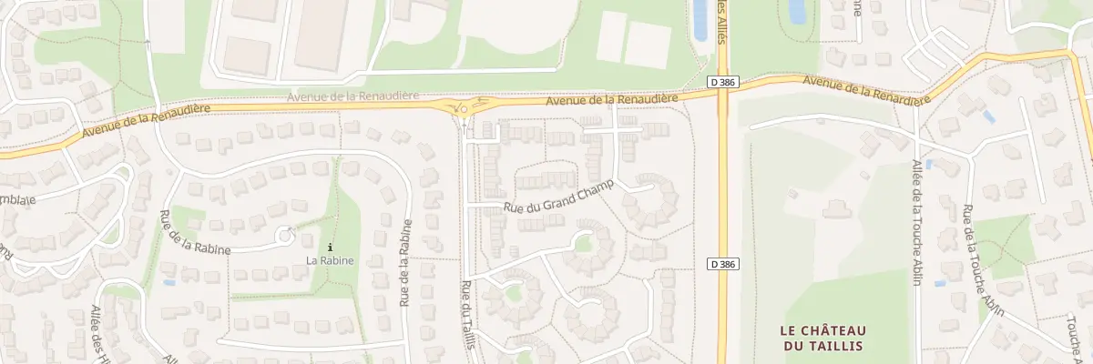 Plan du 9 Rue du Grand Champ à Cesson-Sévigné