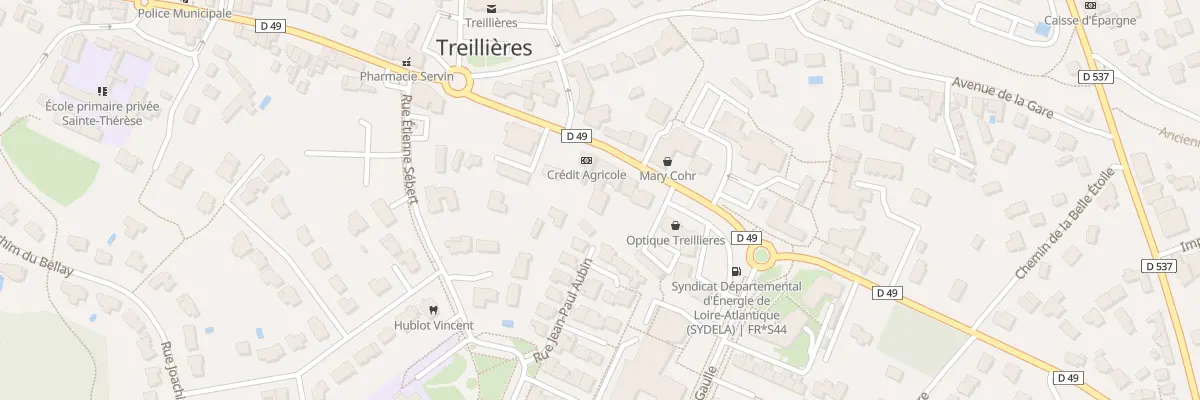 Plan du 58 Rue de la mairie à Treillières