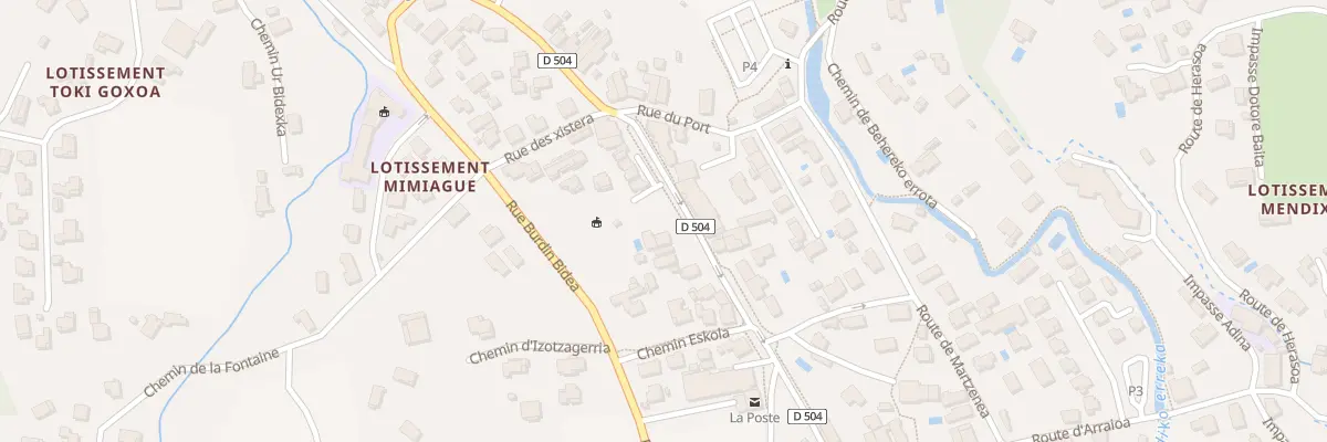 Plan du 319 Rue Ernest Fourneau à Ascain