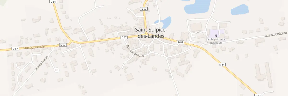 Plan du 12 Pl de l’Eglise à Saint-Sulpice-des-Landes