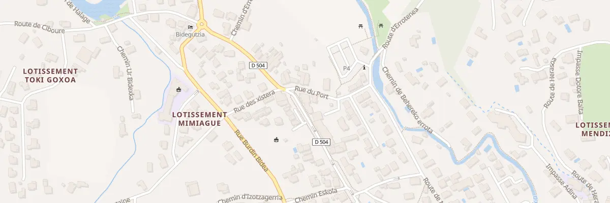 Plan du 378 Rue Ernest Fourneau à Ascain