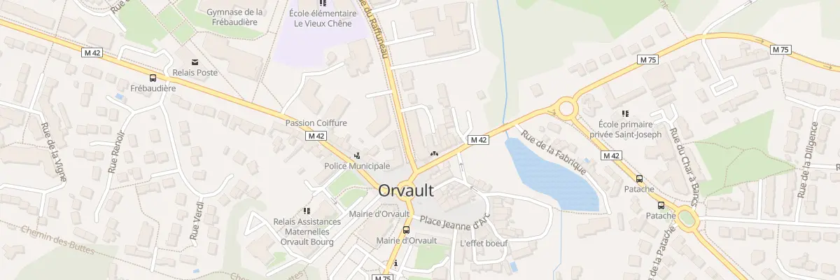 Plan du 5 Rue du Raffuneau à Orvault