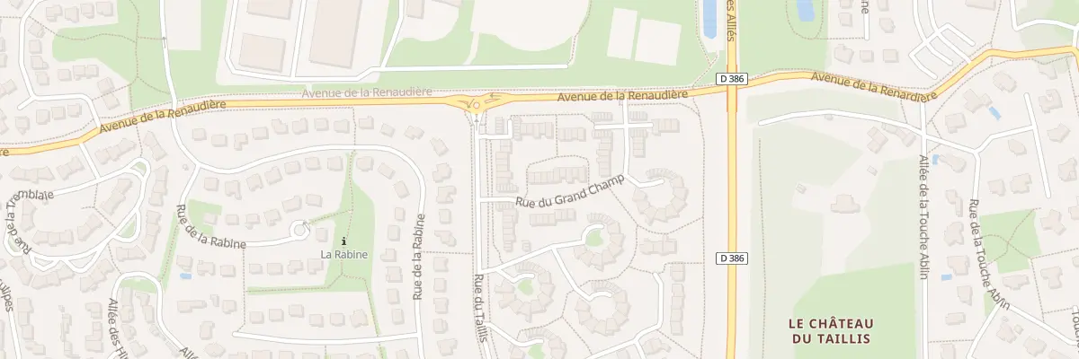 Plan du 3 Rue du Grand Champ à Cesson-Sévigné