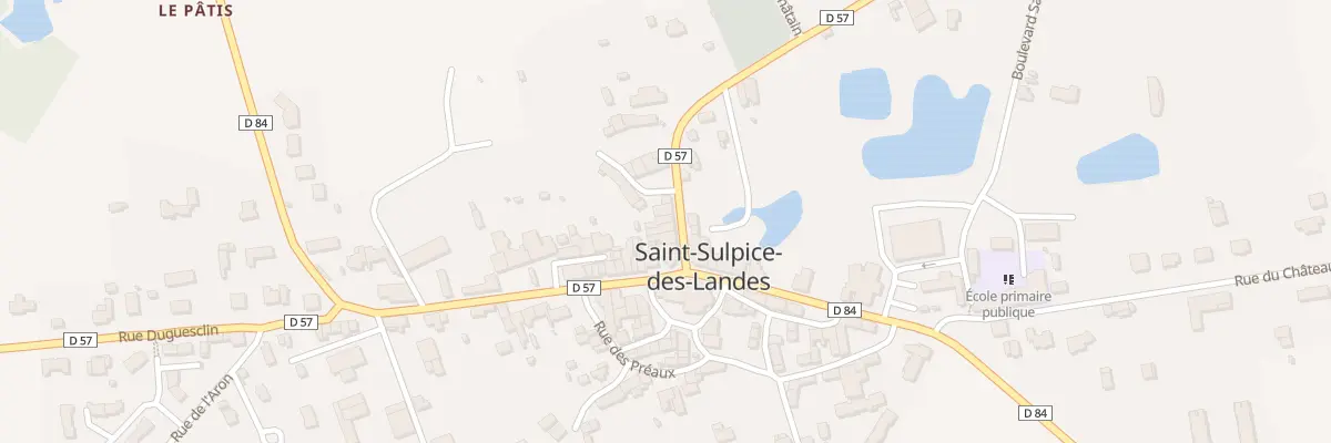 Plan du 7 Rue Louis Leray à Saint-Sulpice-des-Landes