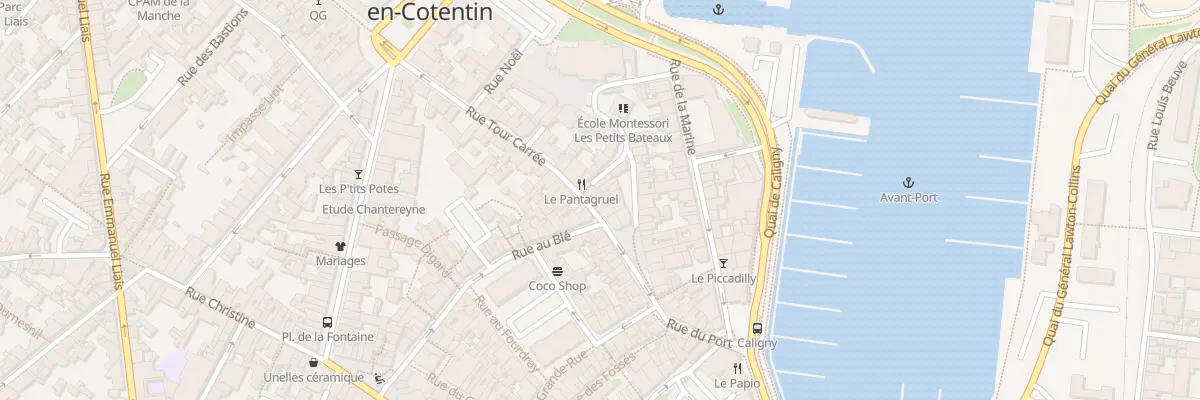 Plan du 49 Rue Tour Carree à Cherbourg-en-Cotentin