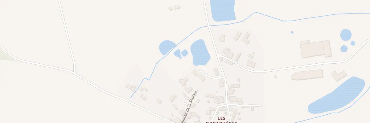 Plan du 13 Rue des Etangs à Legé