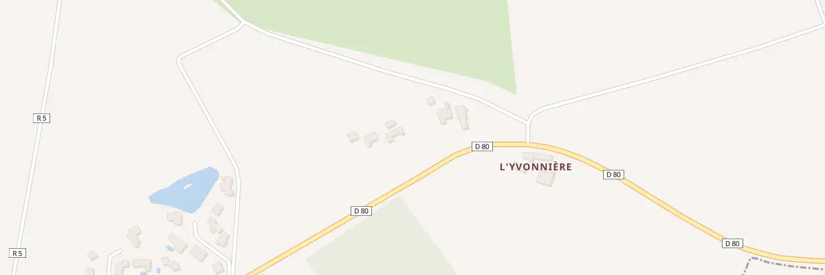 Plan du 6 La Laurencière au Girouard