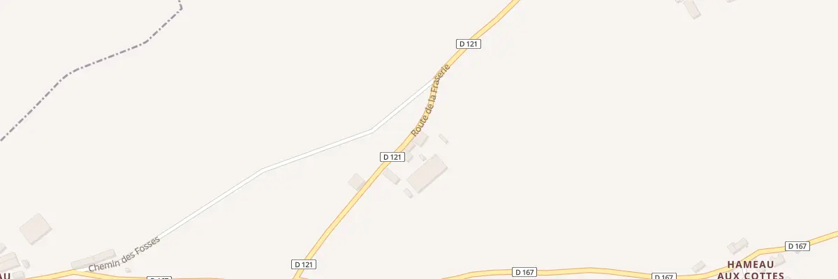 Plan du 534 Rte de la Fraserie à Bricquebec-en-Cotentin
