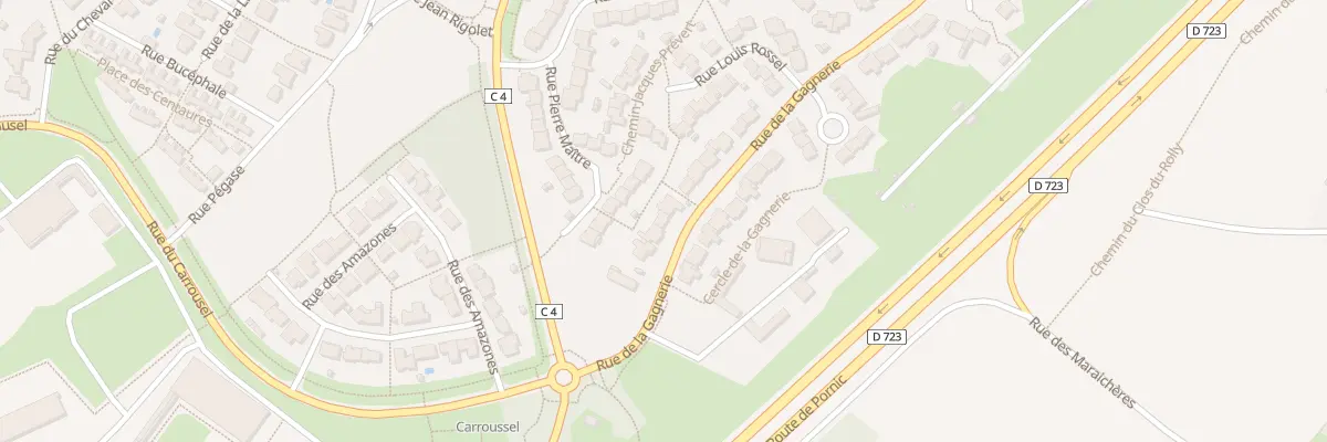 Plan du 43 Rue de la Gagnerie à Bouguenais