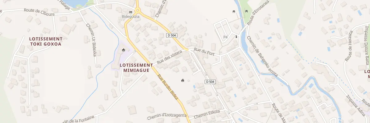Plan du 425 Rue Ernest Fourneau à Ascain