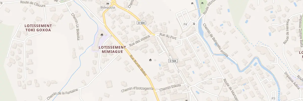 Plan du 367 Rue Ernest Fourneau à Ascain