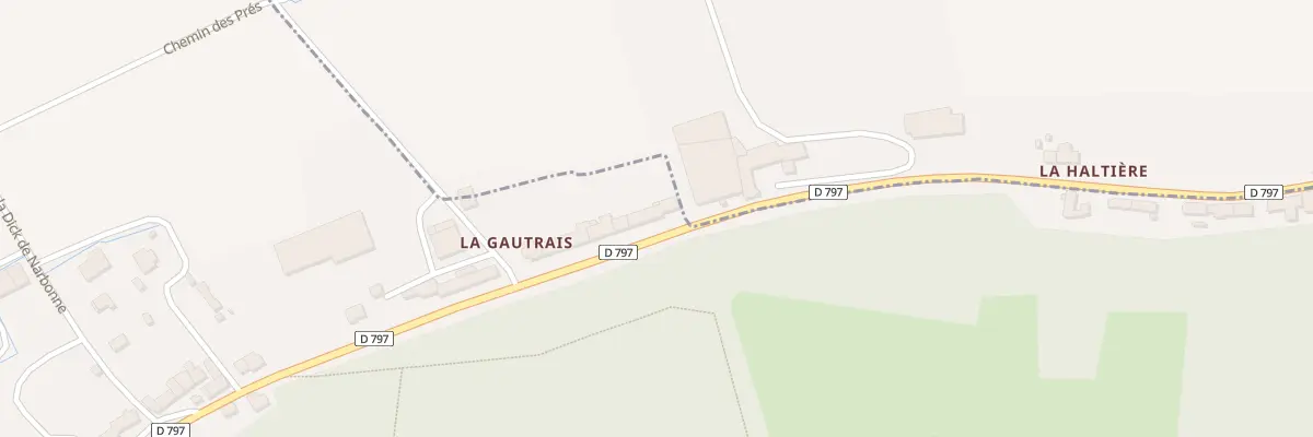 Plan du 5061 La Gautrais à Saint-Marcan