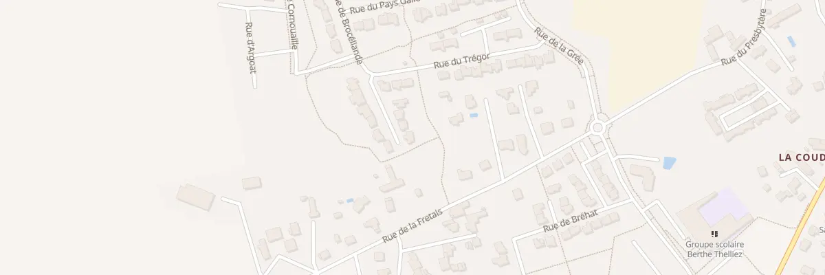 Plan du 29 Rue de Brocéliande à Bourgbarré