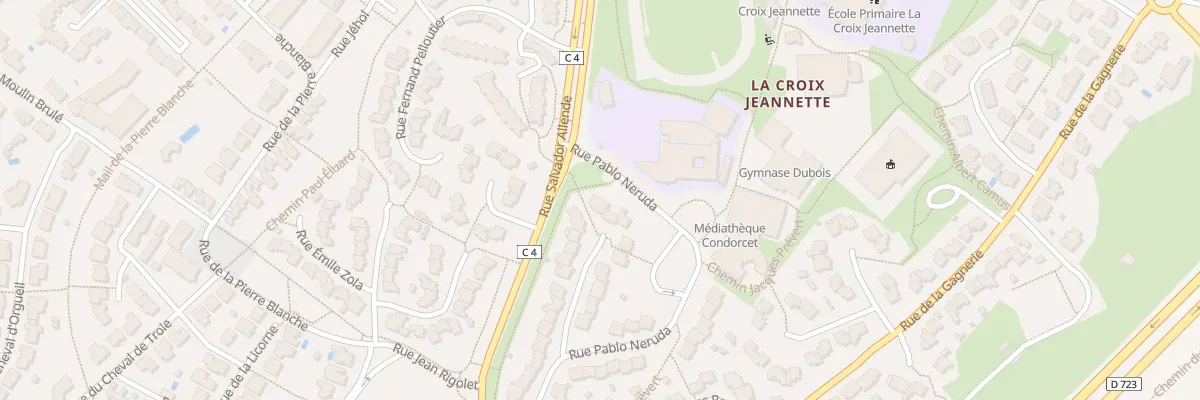 Plan du 17 Rue Pierre Overney à Bouguenais