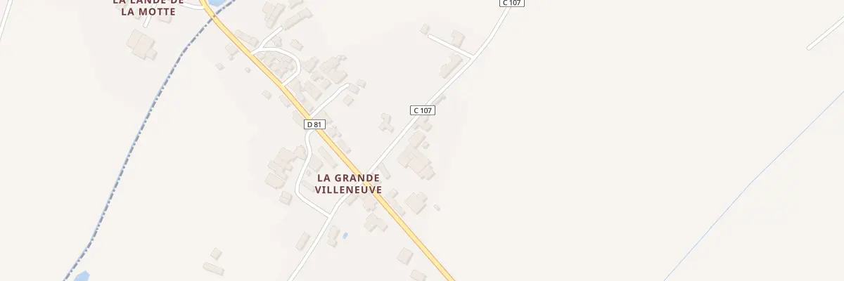 Plan du 8 La Grande Villeneuve à Saint-Étienne-du-Bois