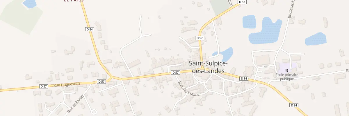 Plan du 3 Pas des Huguenots à Saint-Sulpice-des-Landes