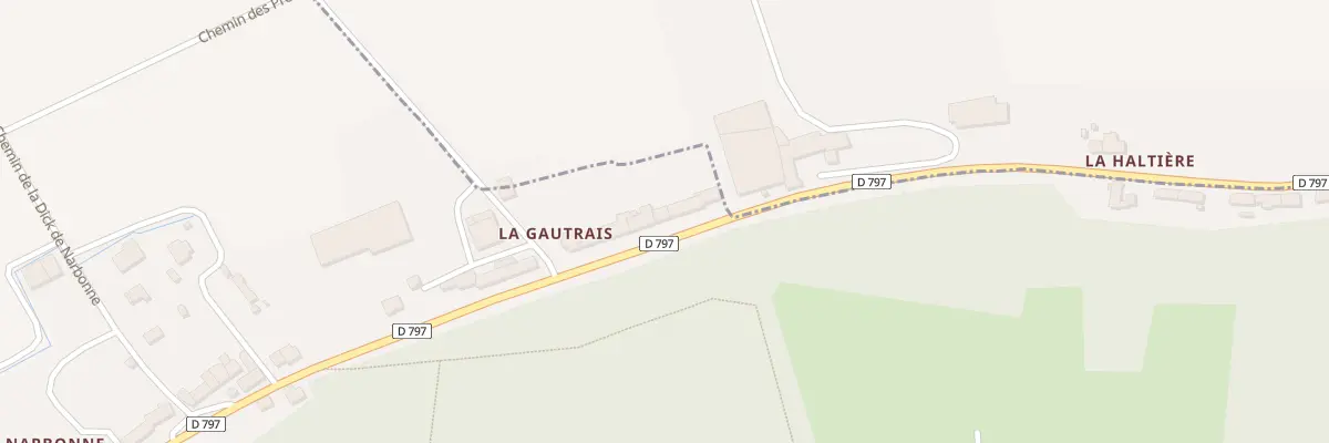 Plan du 5060 La Gautrais à Saint-Marcan