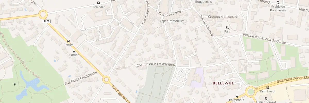 Plan du 6B Che du Puits d’Argent à Bouguenais