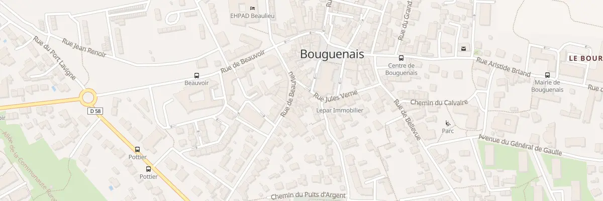 Plan du 15 Rue de Beaulieu à Bouguenais