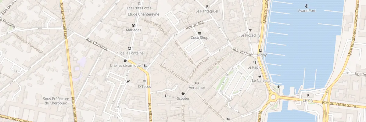Plan du 22 Rue au Fourdray à Cherbourg-en-Cotentin
