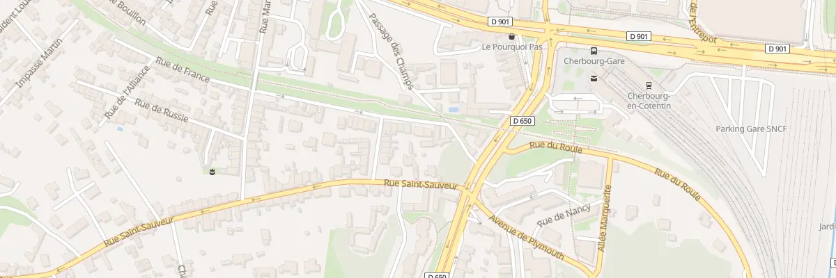 Plan du 20 Rue de Ceinture à Cherbourg-en-Cotentin