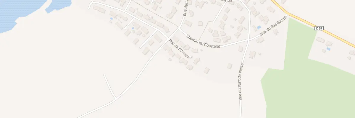Plan du 20 Rue de l’Ormeau à Saint-Georges-de-Pointindoux