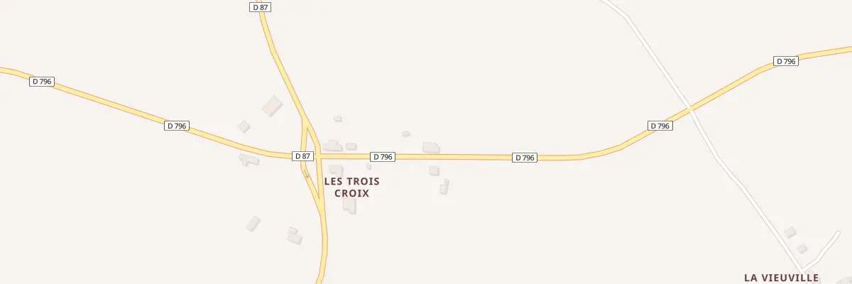 Plan du 5052 Les Trois Croix à Noyal-sous-Bazouges