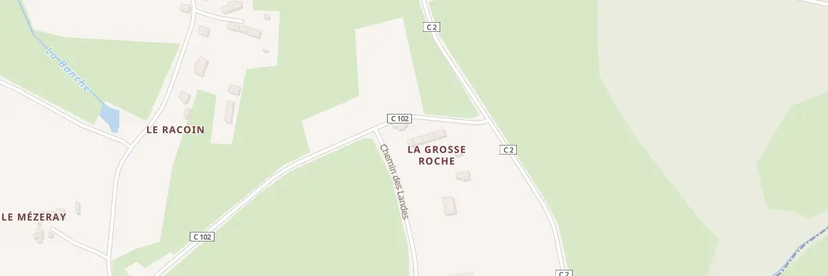 Plan du 5199 La Grosse Roche à Saint-Marcan
