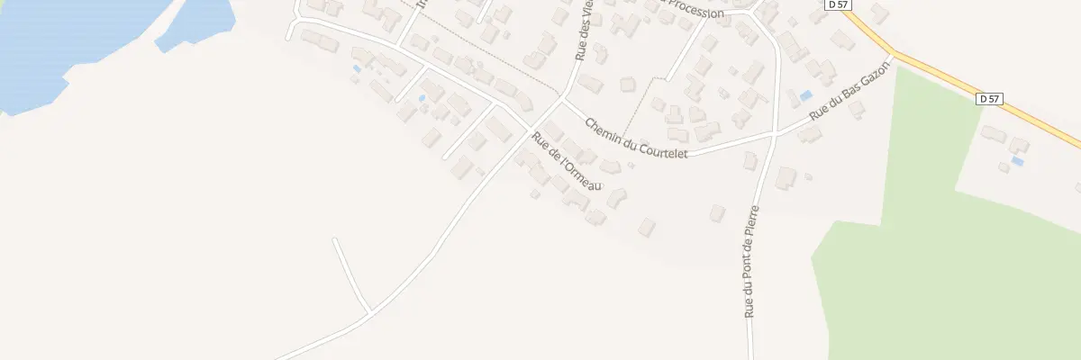 Plan du 18 Rue de l’Ormeau à Saint-Georges-de-Pointindoux