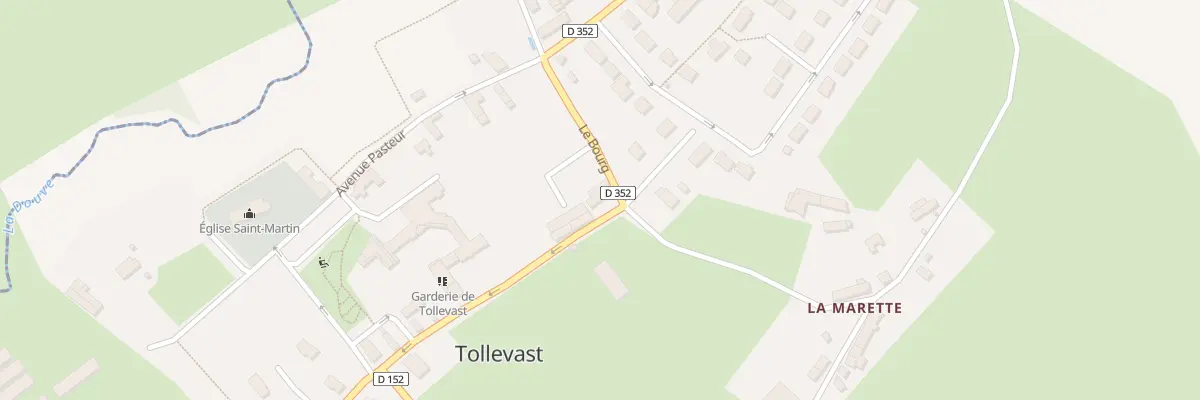 Plan du 21 Le Bourg à Tollevast