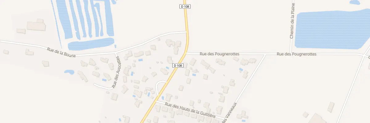Plan du 1929 Rue du port de la guittière à Talmont-Saint-Hilaire
