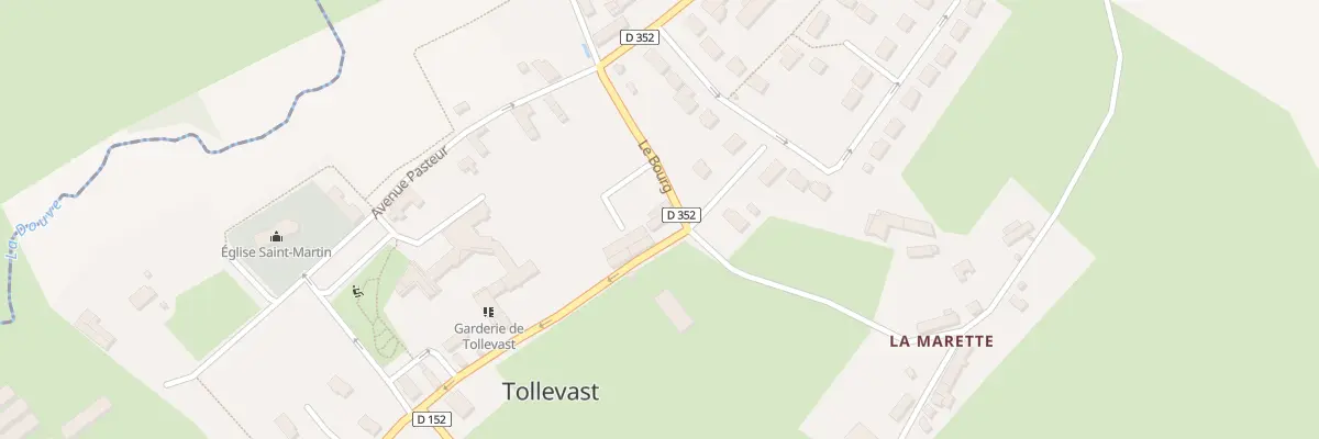 Plan du 21 Le Bourg à Tollevast