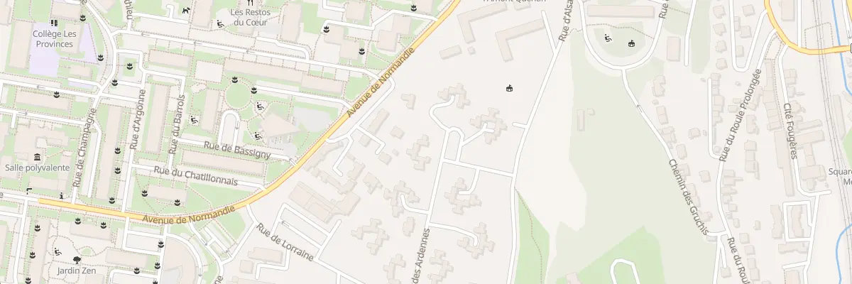 Plan du 18 Rue des Ardennes à Cherbourg-en-Cotentin