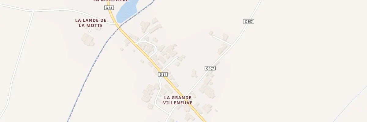 Plan du 22 La Grande Villeneuve à Saint-Étienne-du-Bois