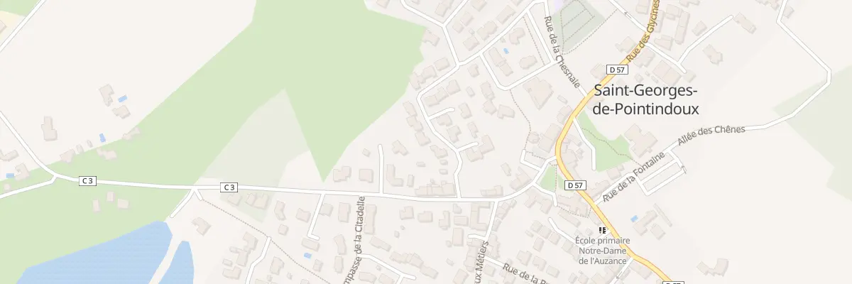 Plan du 12 Rue du Plessage à Saint-Georges-de-Pointindoux