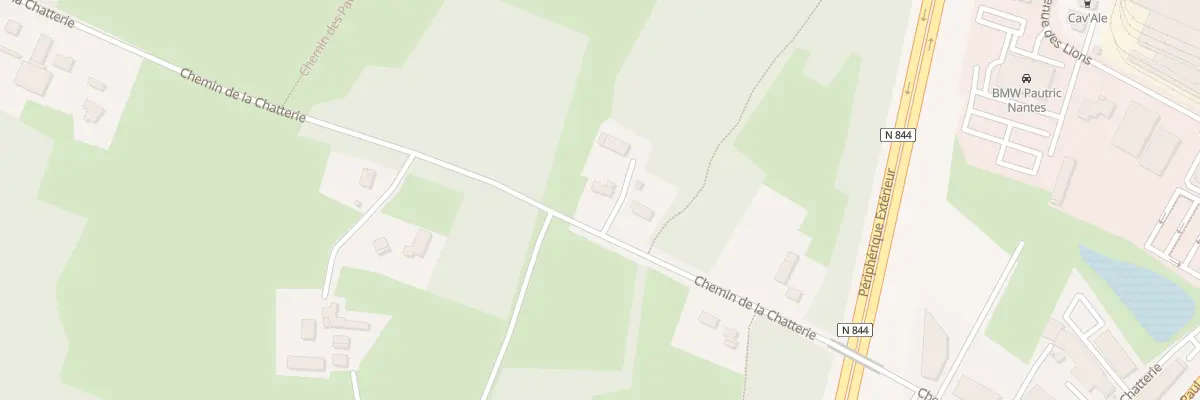 Plan de Che de la Chatterie à Saint-Herblain