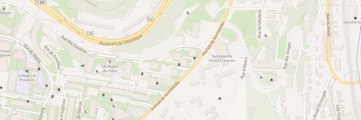 Plan du 2 Rue du Vermandois à Cherbourg-en-Cotentin