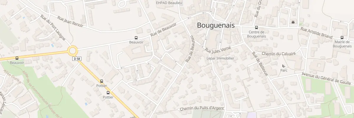 Plan du 24 Rue de Beaulieu à Bouguenais