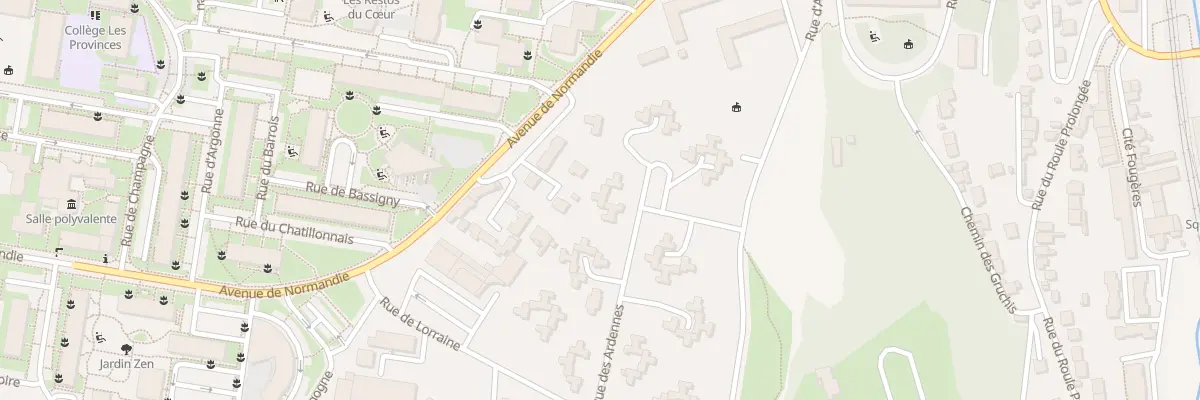 Plan du 20 Rue des Ardennes à Cherbourg-en-Cotentin