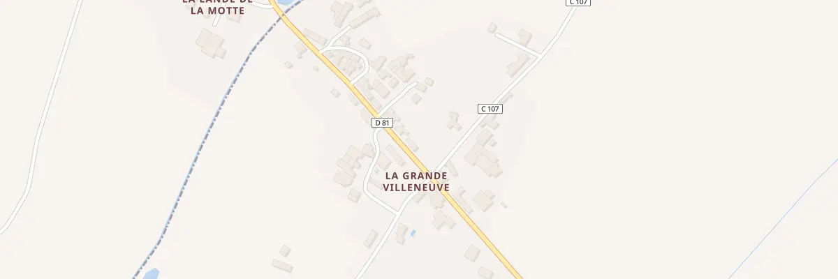 Plan du 18 La Grande Villeneuve à Saint-Étienne-du-Bois