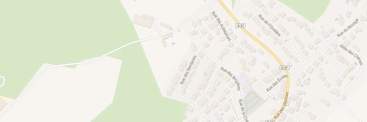 Plan du 13 Rue des Bardanes à Saint-Georges-de-Pointindoux