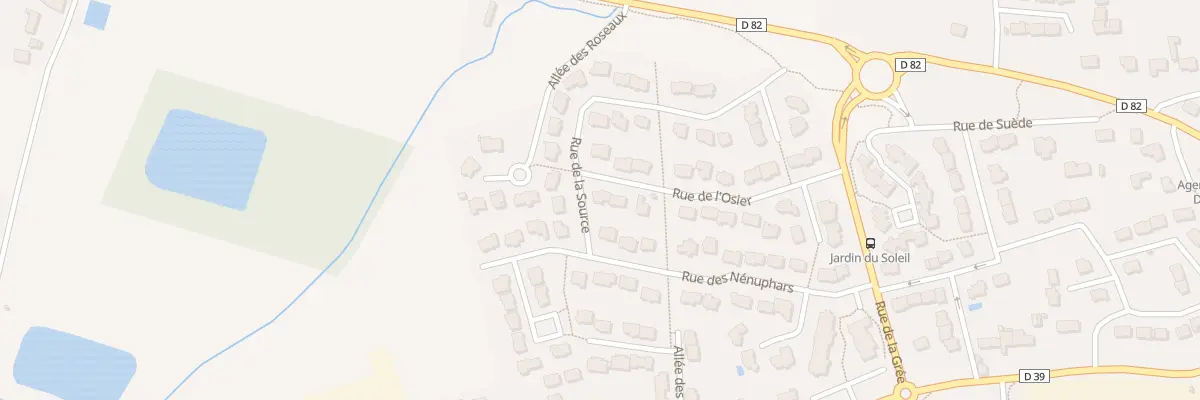 Plan du 1 Rue de l’Osier à Bourgbarré