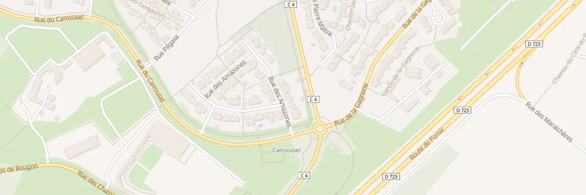 Plan du 5 Rue des Amazones à Bouguenais