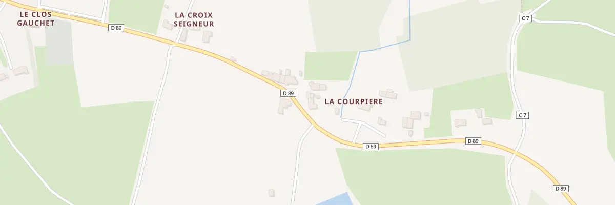 Plan du 5131 La Courpière à Saint-Marcan