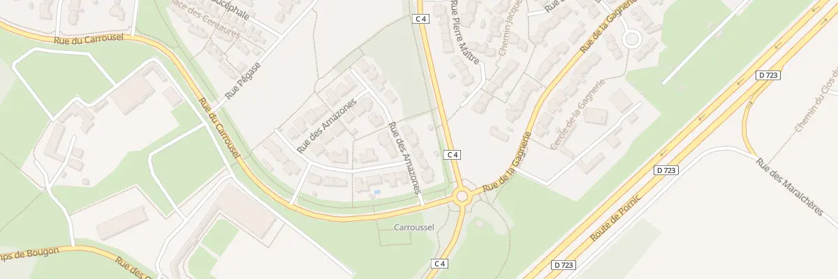 Plan du 7 Rue des Amazones à Bouguenais