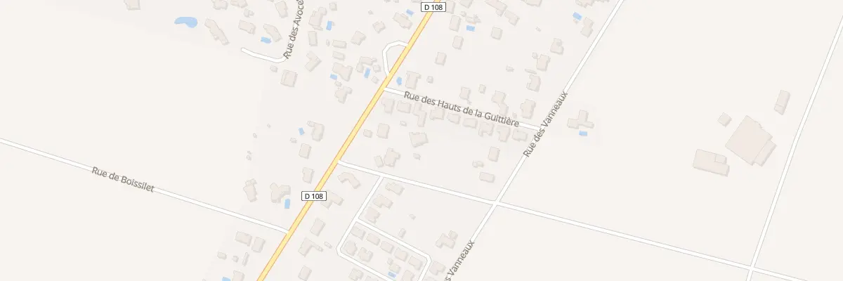 Plan du 2107 Rue du port de la guittière à Talmont-Saint-Hilaire