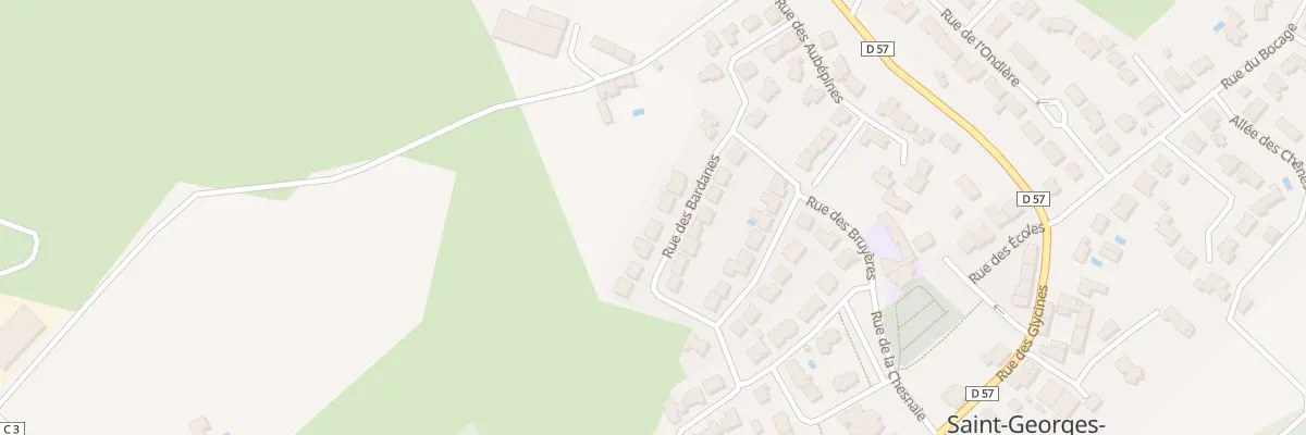 Plan du 9 Rue des Bardanes à Saint-Georges-de-Pointindoux