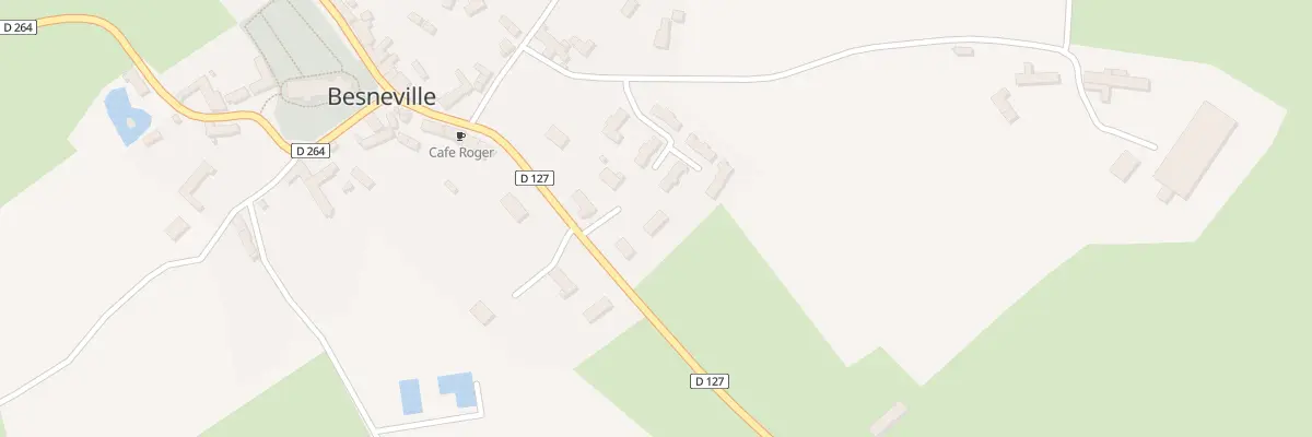 Plan du 1D Rte de la Croix Blondel à Besneville
